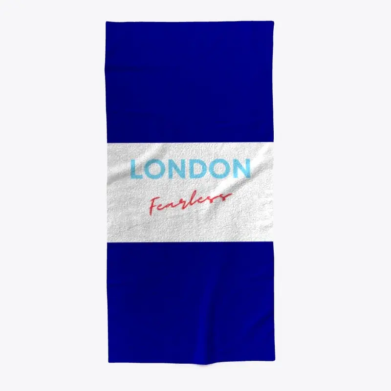 LONDON FEARLESS BEACH TOWEL